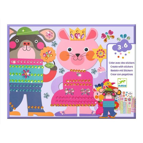 Djeco Create with Stickers