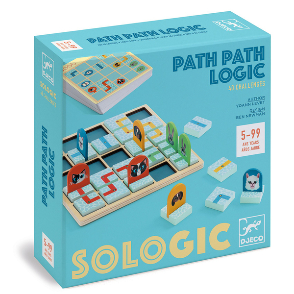 Djeco Path Path Logic With 40 Challenges