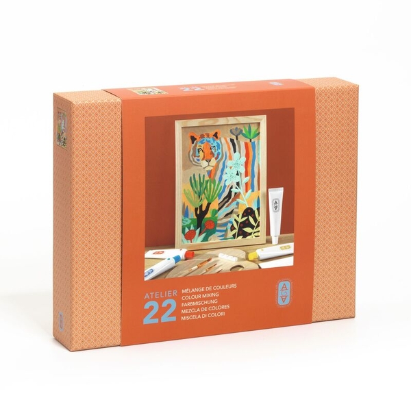 Atelier 22- Tiger Canvas Painting Kit