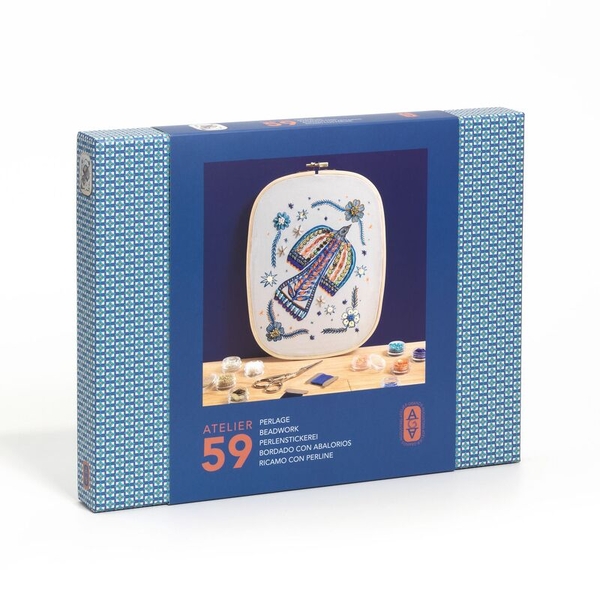 Atelier 59- Bird Beadwork Embroidery KIt