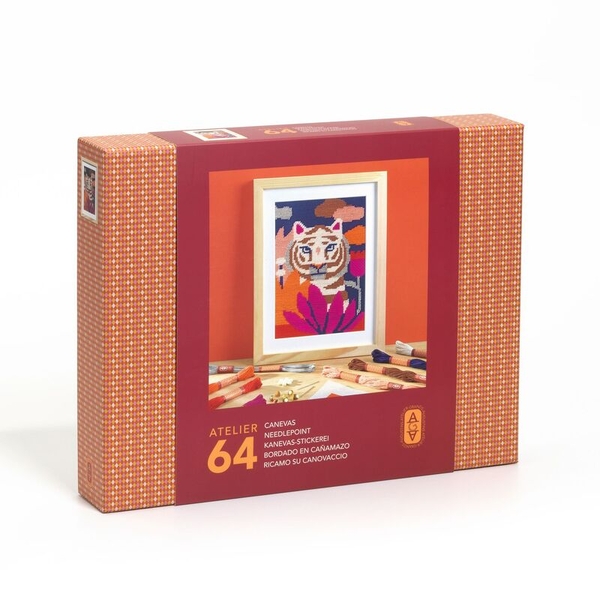 Atelier 64- Tiger Needlepoint Kit