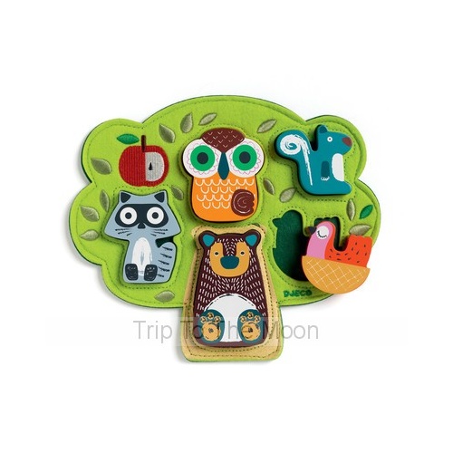 Djeco Oski Relief Puzzle