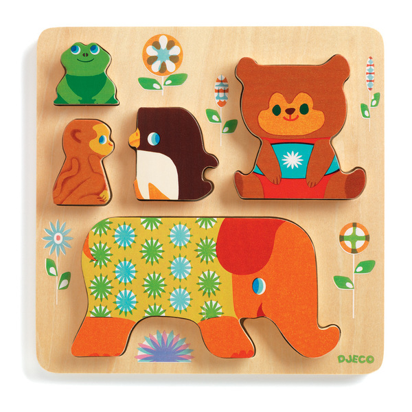 Djeco Wood Woodypile Puzzle