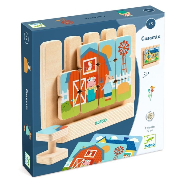 Djeco Casamix Wooden Game