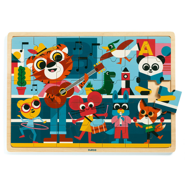 Djeco Music Wooden Puzzle