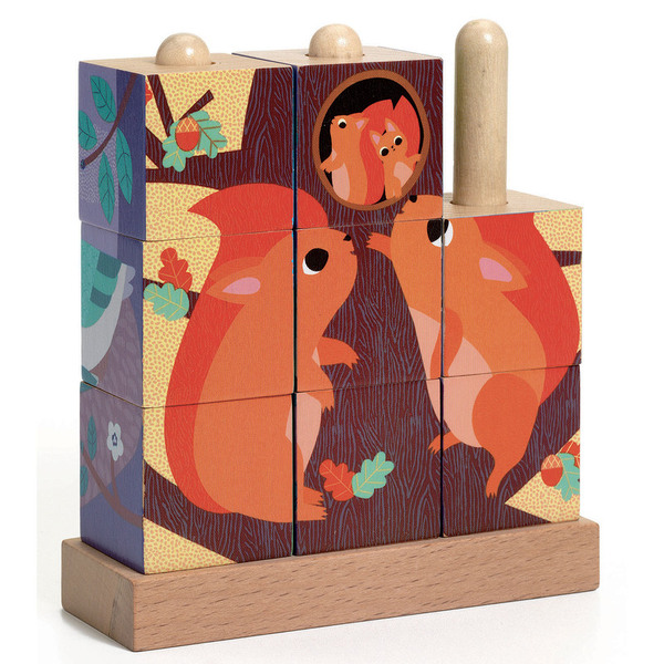 Djeco Puzz Up Forest Wooden Puzzle