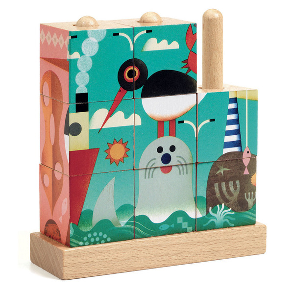 Djeco Puzz Up Sea Wooden Puzzle