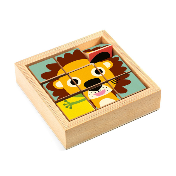 Djeco Tournanimo 3 Animal Puzzles