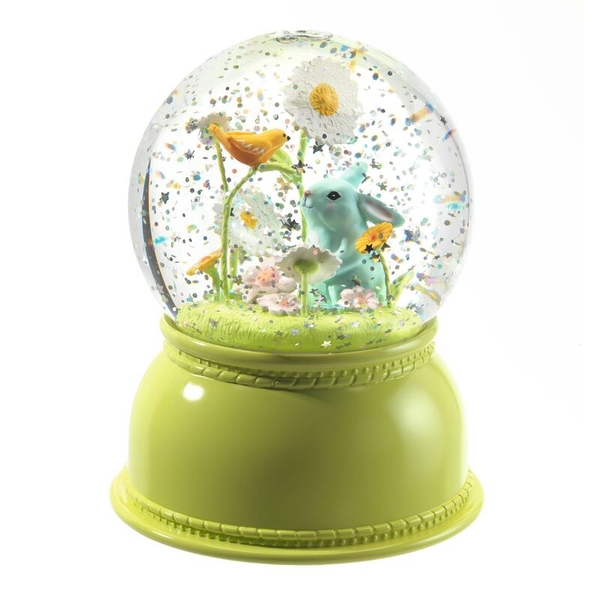 Djeco Rabbit Snow Globe Nightlight