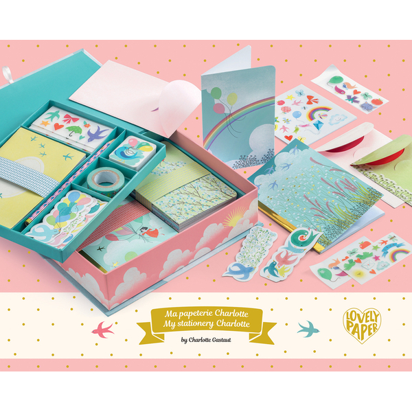 Djeco Charlotte Stationery Box Set