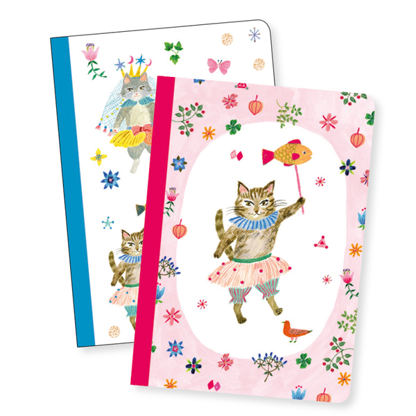 Djeco Set of 2 Little Notebooks Aiko