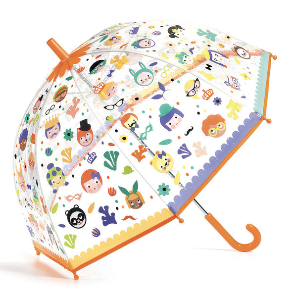 Djeco Faces Colour Change PVC Child Umbrella