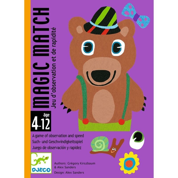 Djeco Magic Match Observation & Speed Card Game