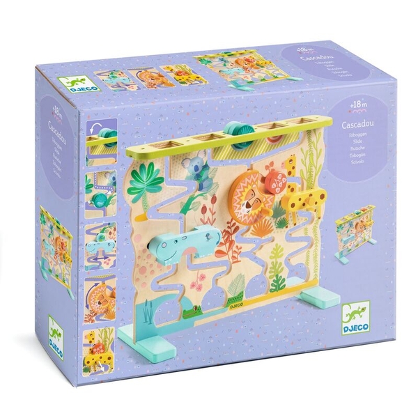 Djeco Cascadou Wooden Sliding Maze Puzzle