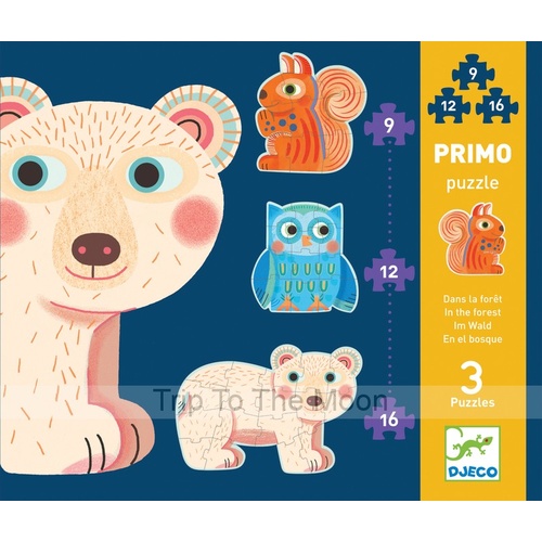 Djeco In The Forest Primo Puzzle
