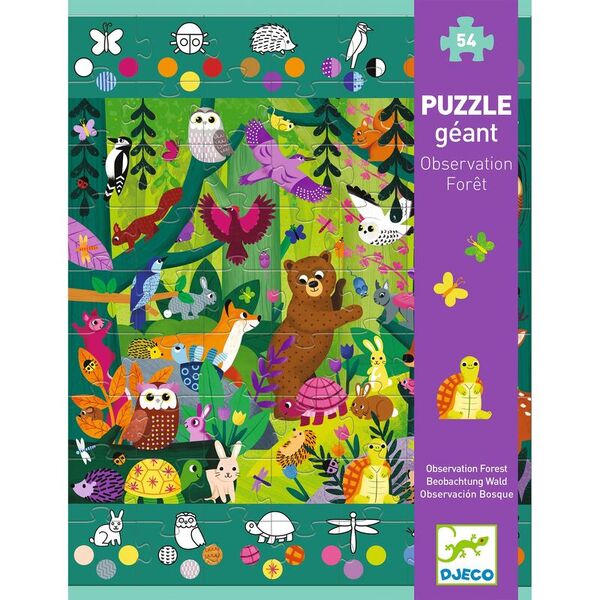 Djeco Observation Forest 54pc Giant Puzzle