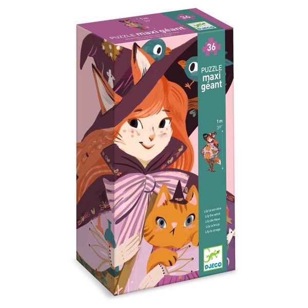 Djeco Lily The Witch 36pc Giant Puzzle