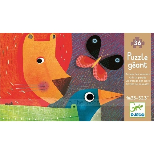 Djeco Animal Parade Puzzle 36 pcs