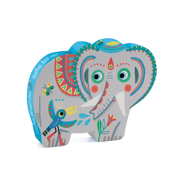 Djeco Asian Elephant Puzzle 24pcs