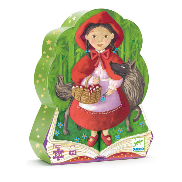 Djeco Red Riding Hood Silhouette Puzzle