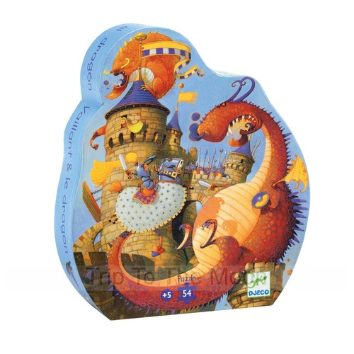 Djeco Vaillant and the Dragon Puzzle 54pce