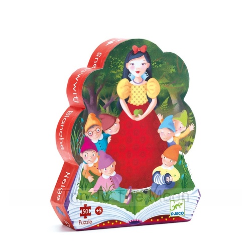 Djeco Snow White 50pcs Silhouette Puzzle