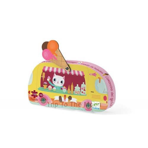 Djeco Sil Ice Cream Truck Puzzle