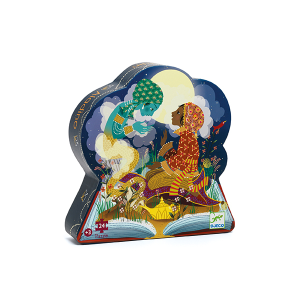Djeco Aladdin Silhouette Puzzle 24pcs