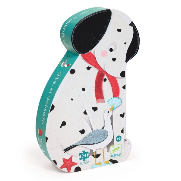Djeco Ollie The Dalmatian 24pc Silhouette Puzzle