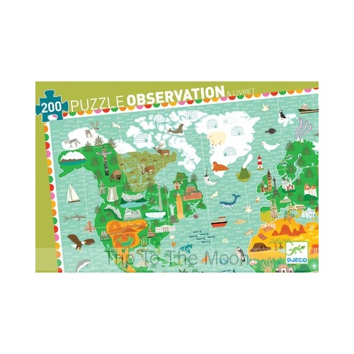 Djeco Puzzle Observation Monument of World