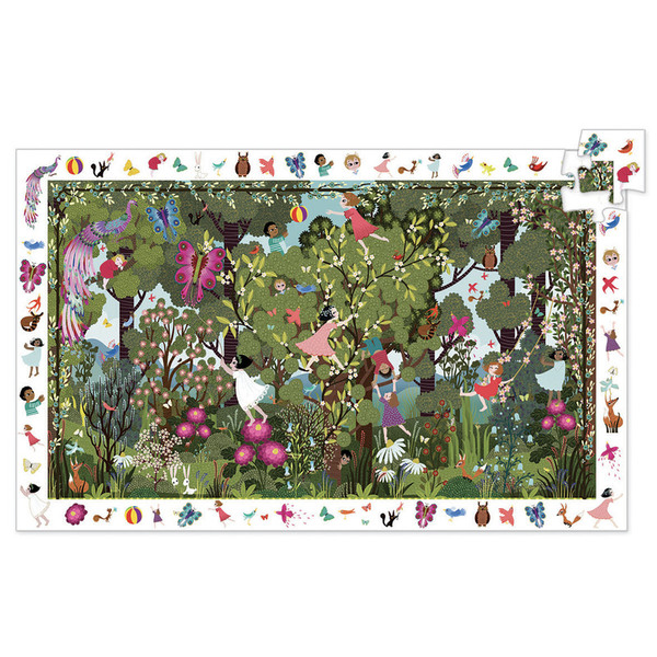 Djeco Garden Party Time Observation Puzzle