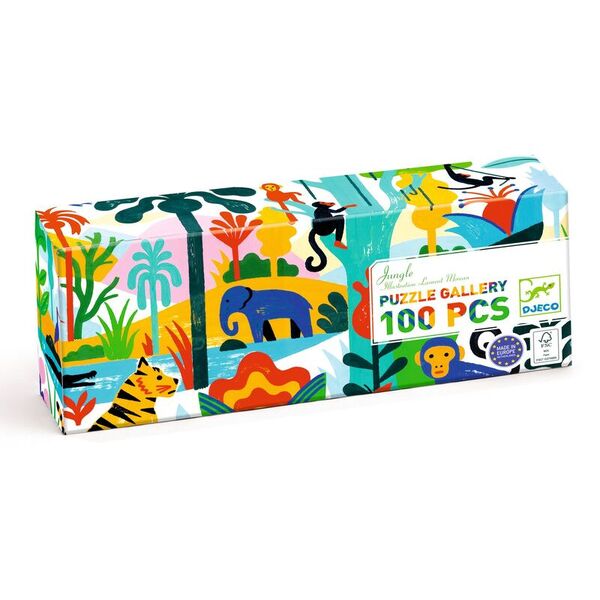 Djeco Jungle 100pcs Gallery Puzzle