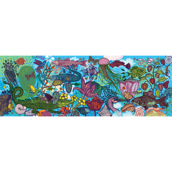 Djeco Land and Sea Puzzle Gallery 1000pcs