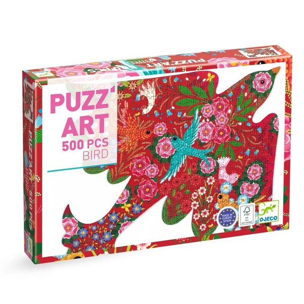 Djeco Bird Art Puzzle 500pcs