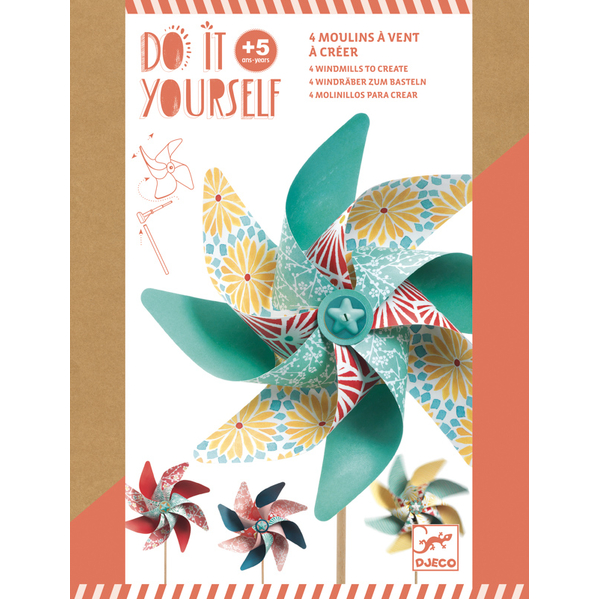 Djeco Do It Yourself Sweet Windmills
