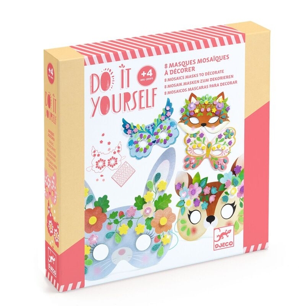 Djeco Do It Yourself Forest Animal Mosaic Craft Kit
