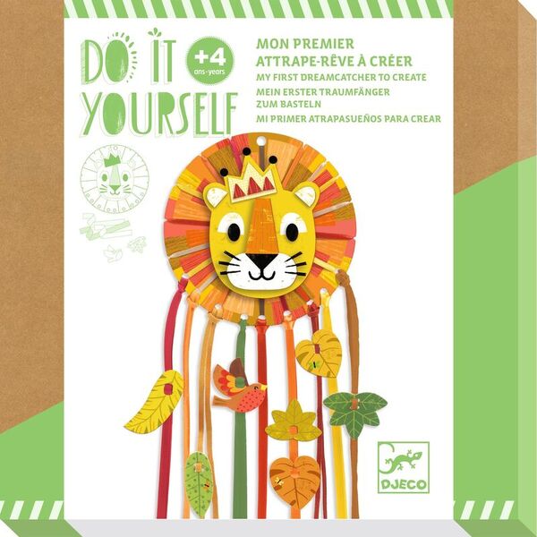 Djeco Do It Yourself Little Lion Dreamcatcher