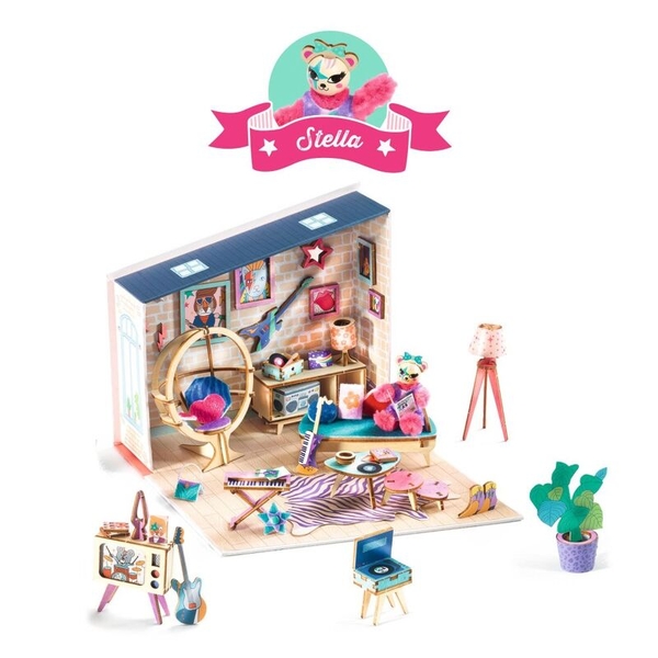Djeco Stella Mi House Model-making Home Kit