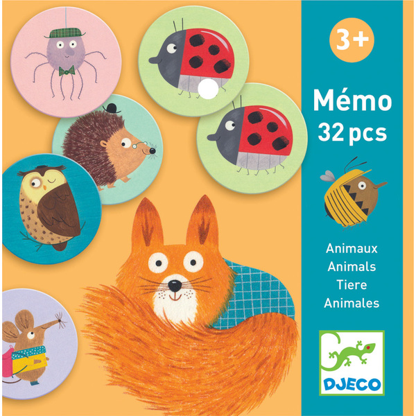 Djeco Animals Memo