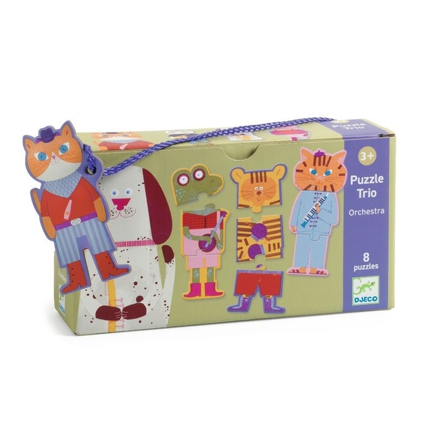 Djeco Orchestra Trio 24pc Puzzle