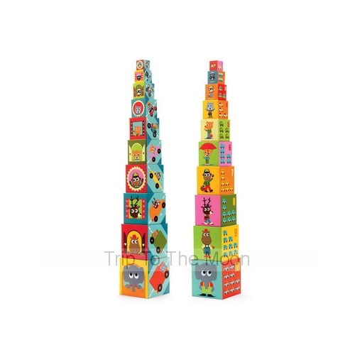 Djeco Vehicles Stacking blocks