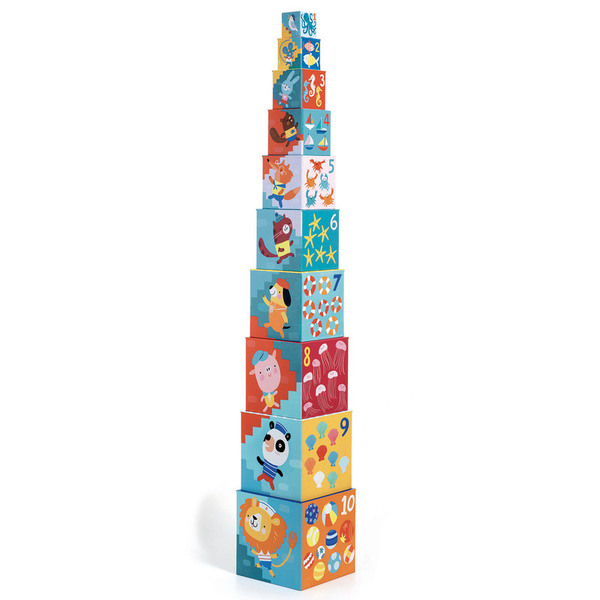 Djeco Beach Stacking Blocks