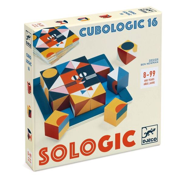 Djeco Cubologic 16 Sologic Game