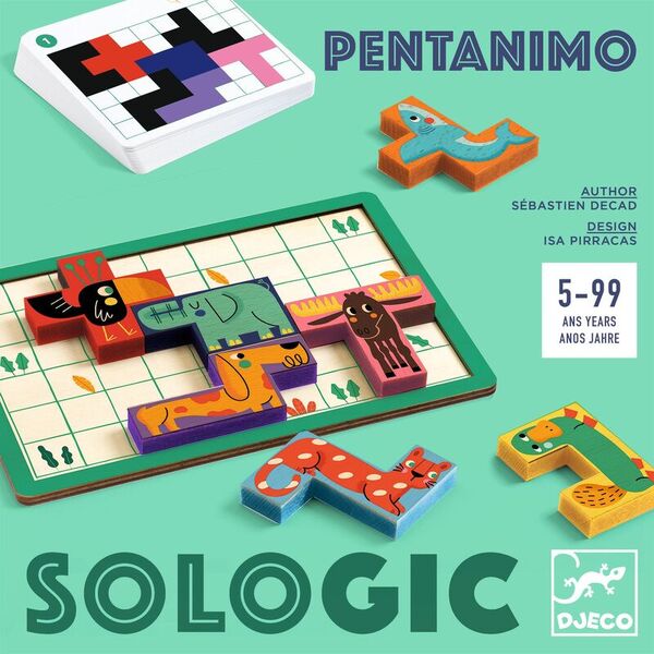 Djeco Pentanimo Logic Game