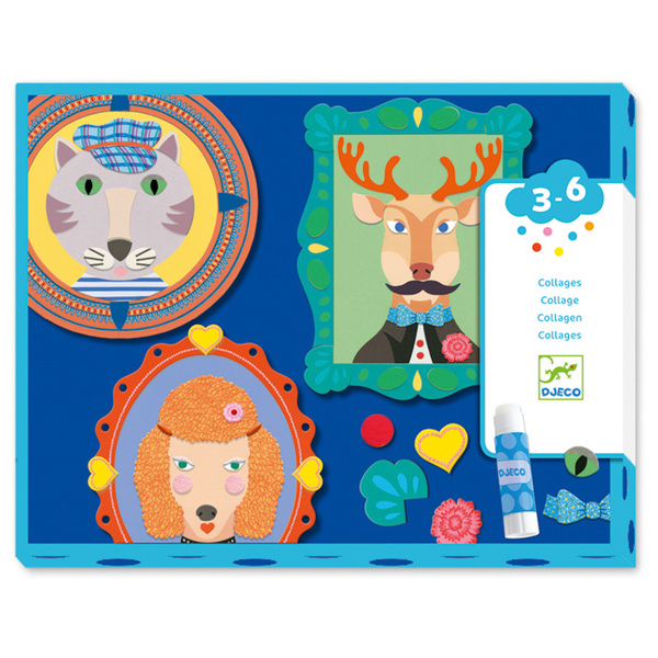 Djeco Collage Family Portraits