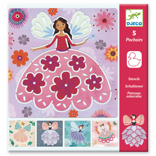 Djeco Fairies Stencils