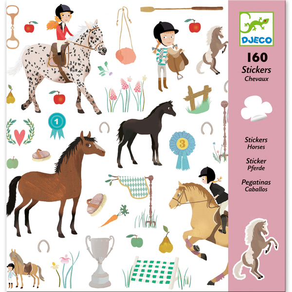 Djeco Horse 160 Stickers