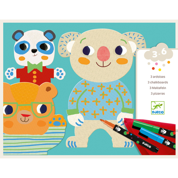 Djeco Cuties Chalkboards Colouring