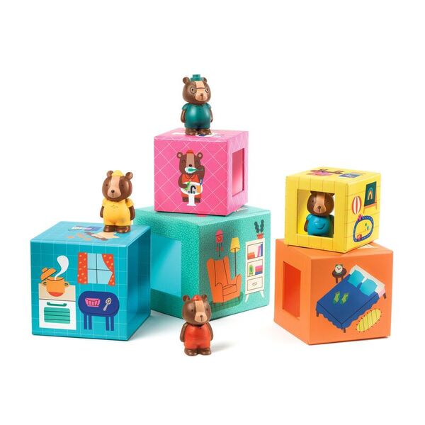 Djeco Topani House Blocks Set