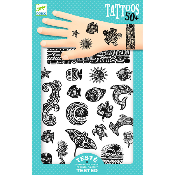 Djeco 50+ Polynesia Tattoos